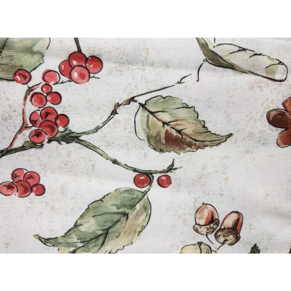 Printed Fabric Tablecloth, 52